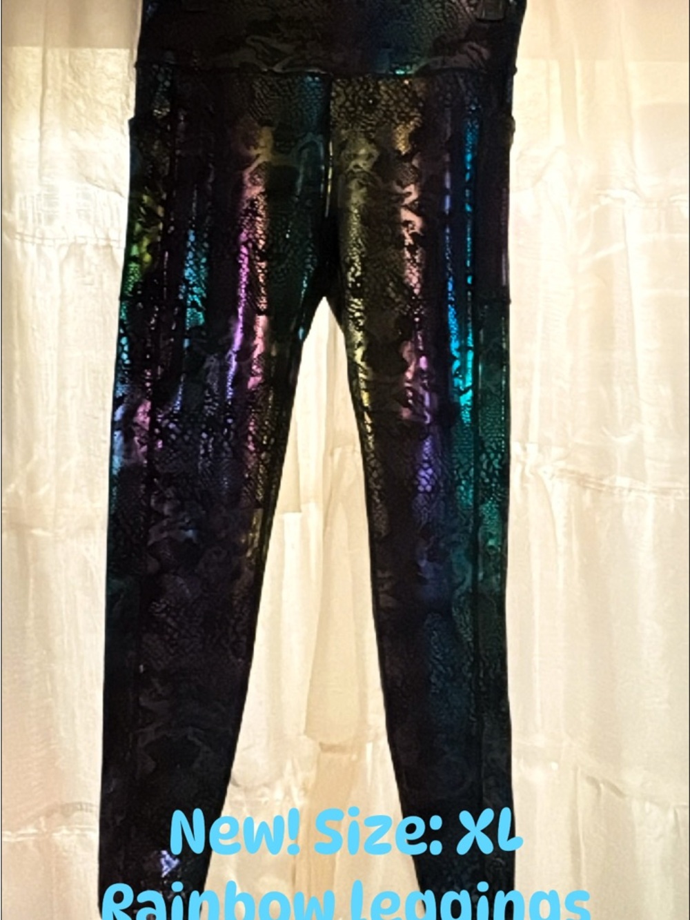 New! Women’s Rainbow Shine Leggings -